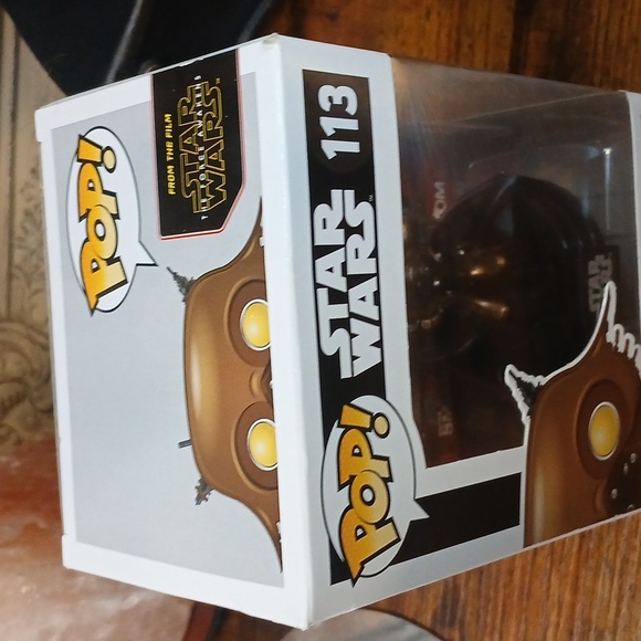 FIRM $$ Disney Star Wars ME-8D9 Pop Vinyl Figure - Brown and Black - Picture 3 of 5